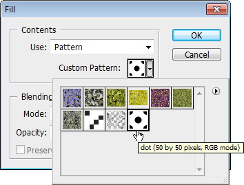 create complex pattern using smart object and nudging