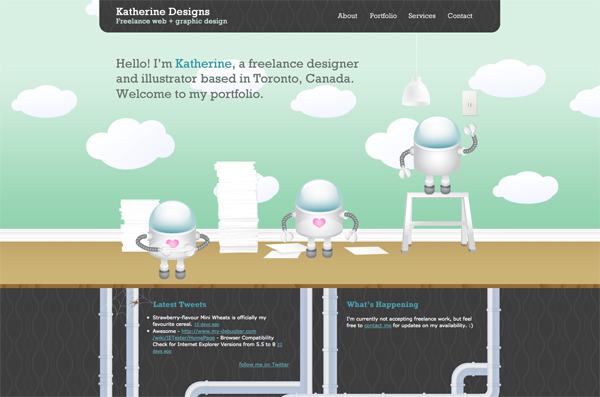 Illustrated Website