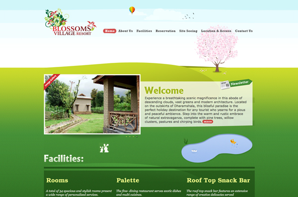 Illustrated Website