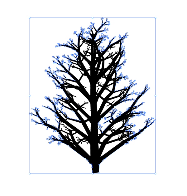 tree graphic selected