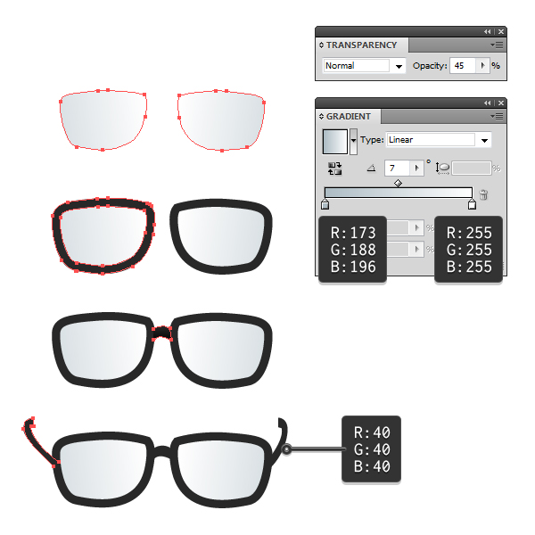 create glasses 1