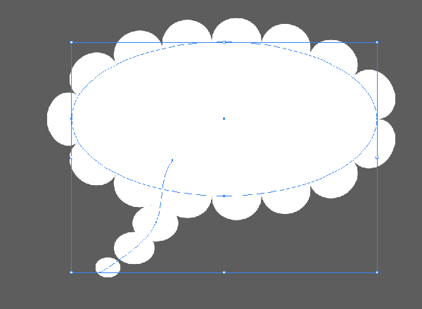 Apply pressure at the start of the stroke and let up at the end of the tail