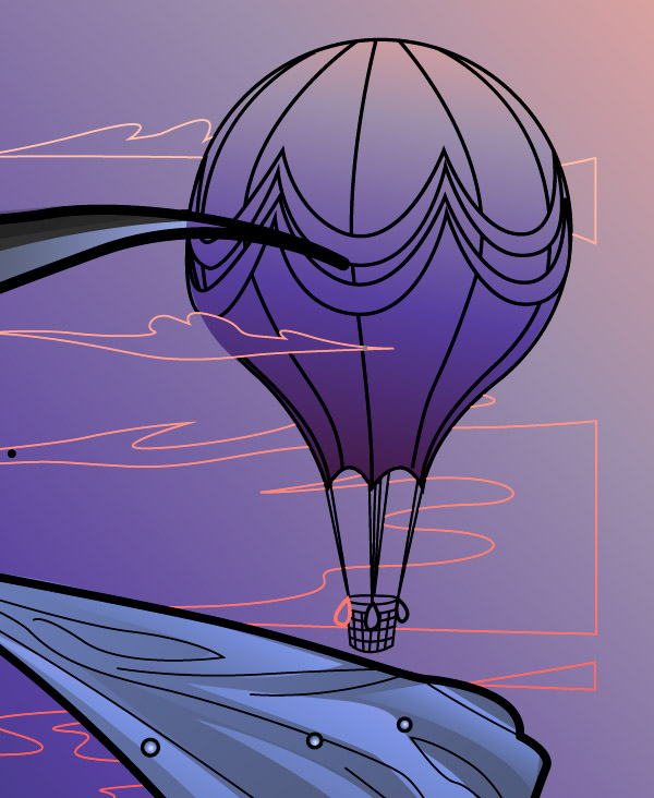 Adding Detailing to the Hot Air Balloon 1