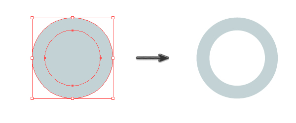 creating the handle of the basket