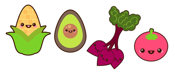 Heres a look at our vegetable designs so far