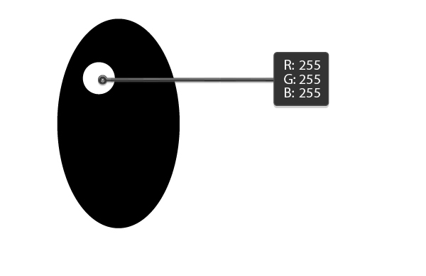 drawing the highlight on the eye