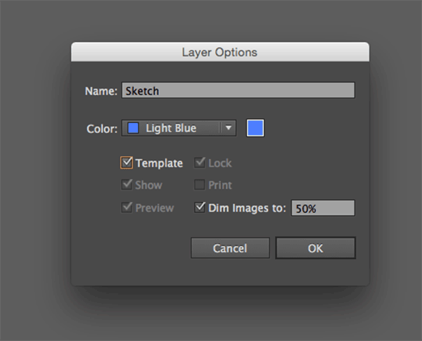 Layer options