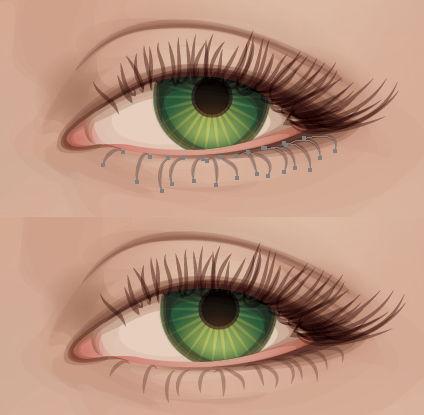 Work on the Eyes