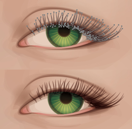 Work on the Eyes