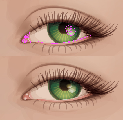 Work on the Eyes