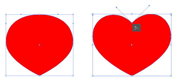 shape the heart suit symbol 2