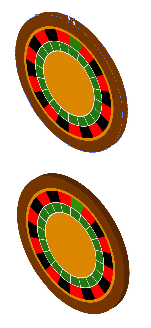 Object  Expand Appearance of the roulette