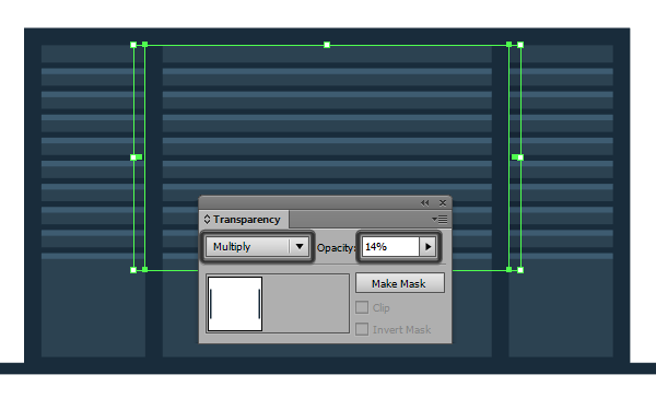 adding side shadows to the bottom section dividers