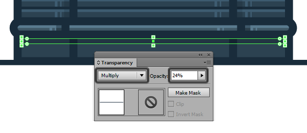 adding the bottom shadow underneath the first horizontal divider