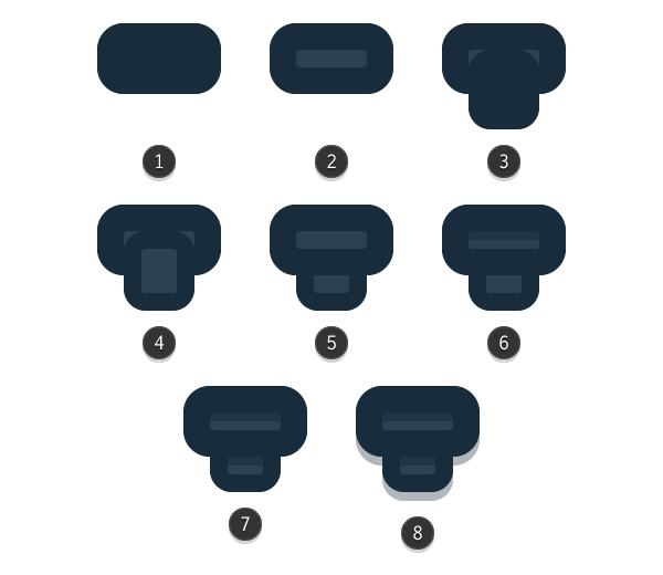 creating the center grid piece