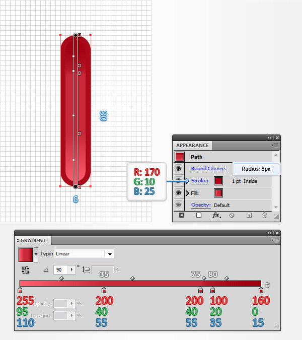 Create the bib taps