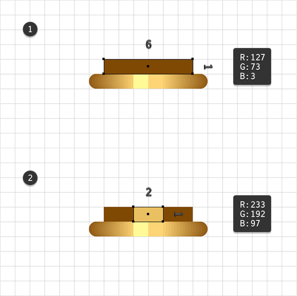 two rectangles