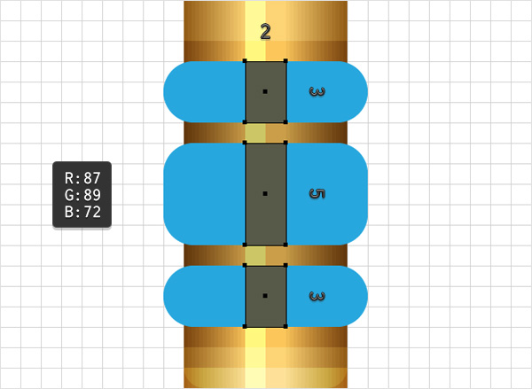 dark rectangles