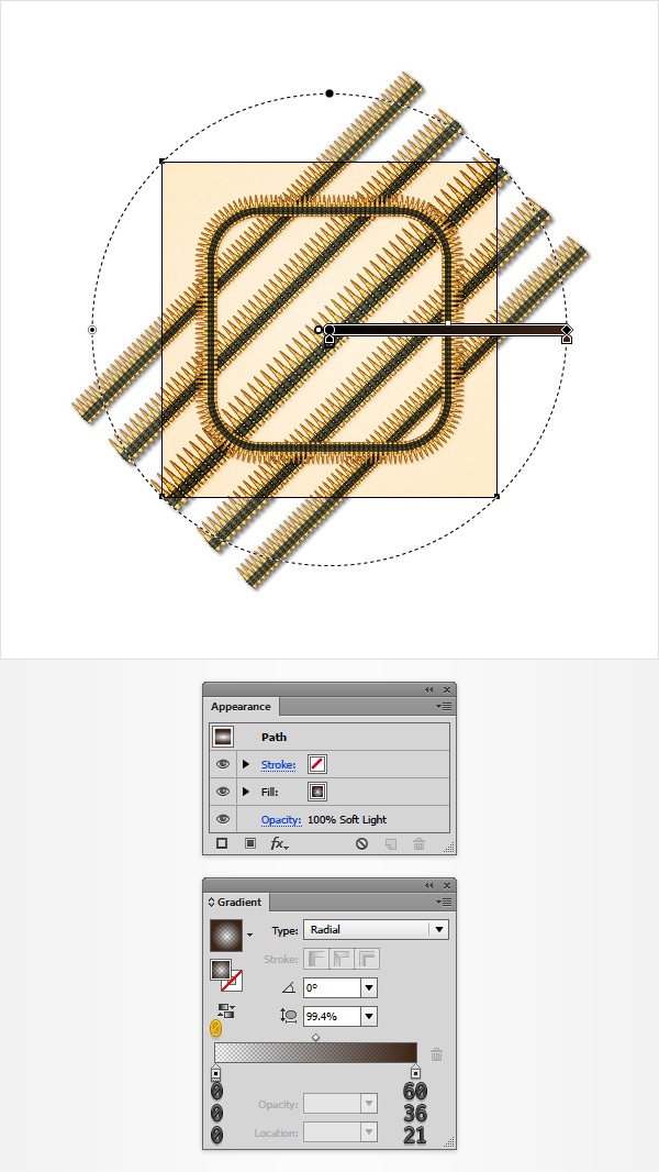 radial gradient