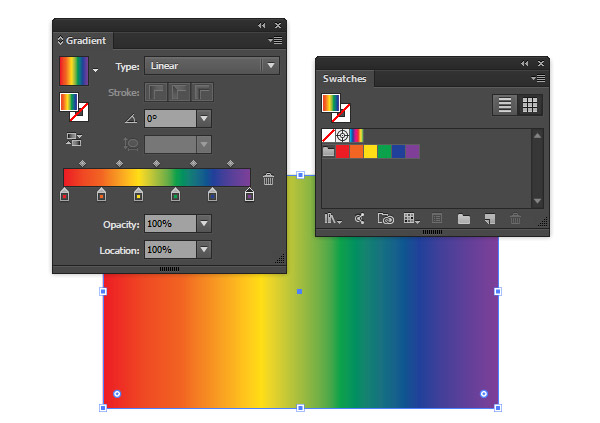 Modified spectrum gradient