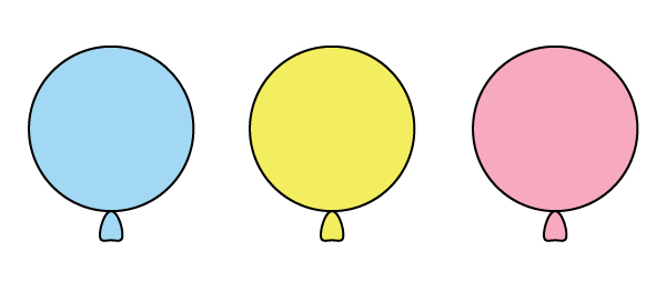 creating another colors balloons