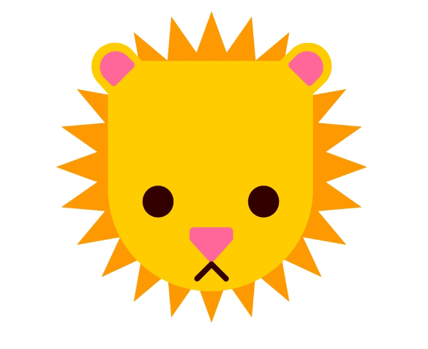 Complete your lion design