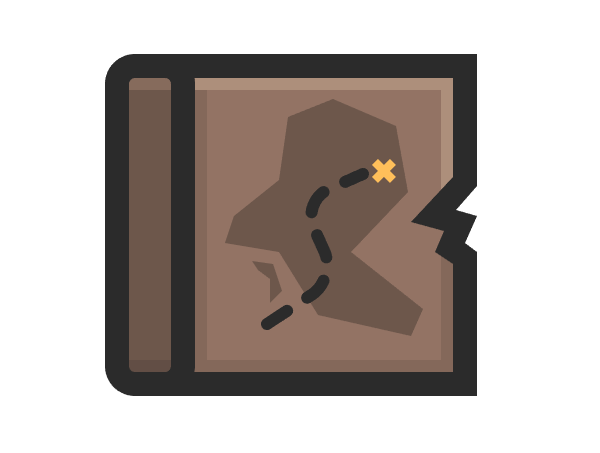 adding the treasure indicator to the map icon