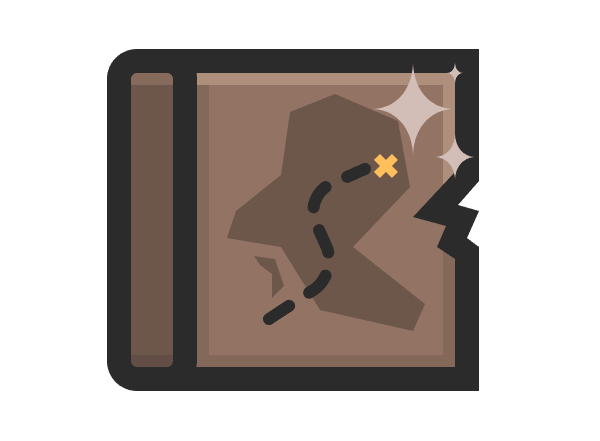 adding the star-shaped highlights to the map icon