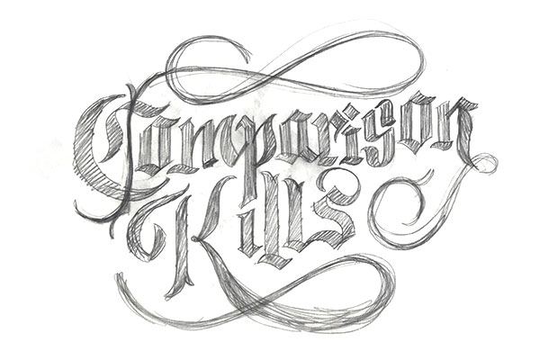 TutsPlus_Final_Lettering_Project_2nd_Rough_Pencil_Sketch