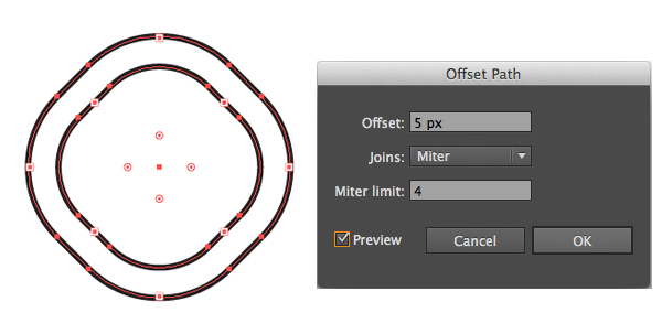 use offset path 1