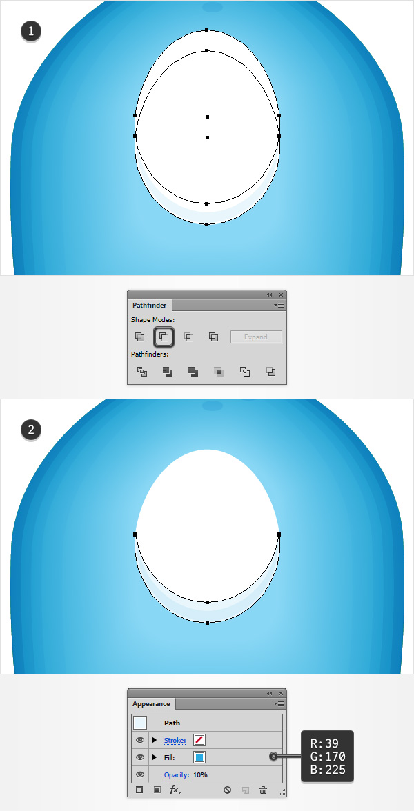 eye shading