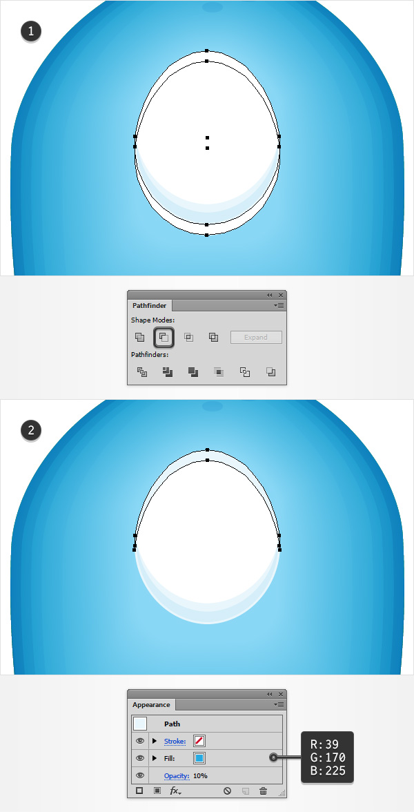 eye shading