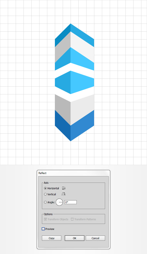 multiply white shape