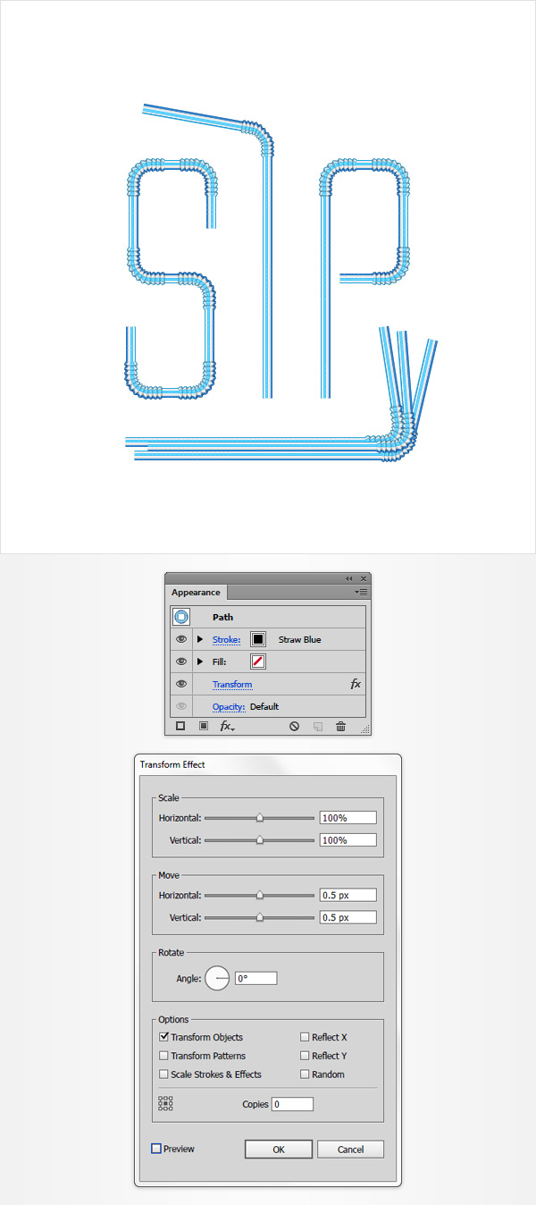 add straw pattern brush