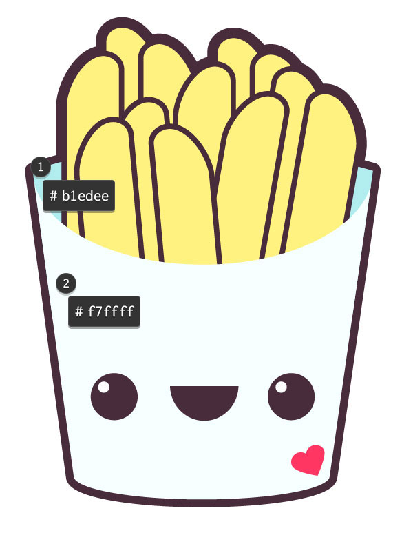 Add color to your French fries