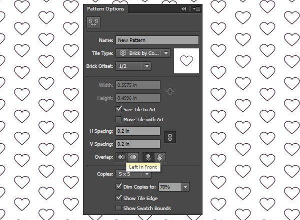 Create a secondary optional pattern