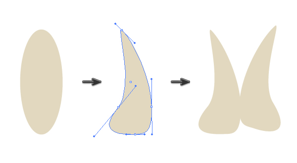 creating a base shape of the garlic 2