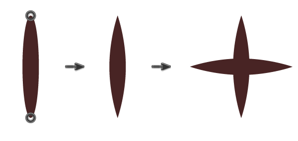 creating a sepal of the guelder 