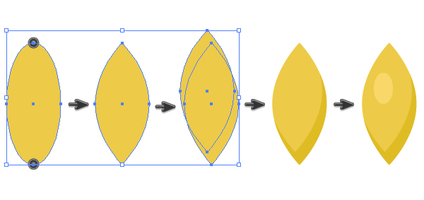 creating a grain of the spikelet