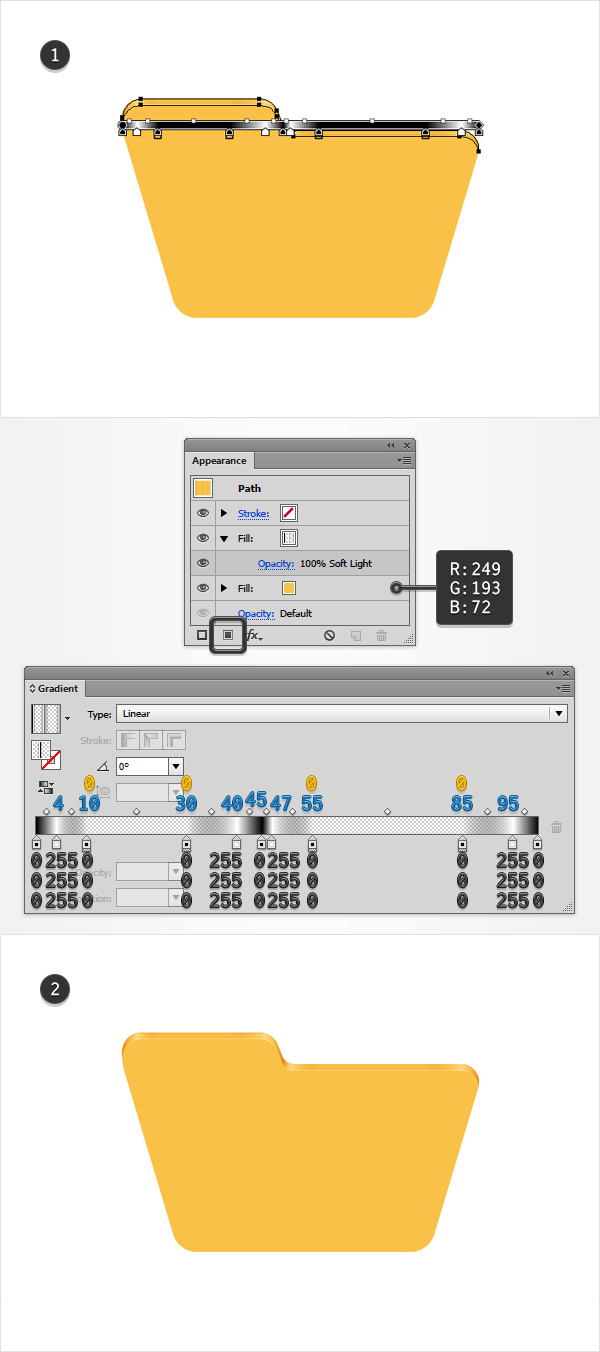 complex linear gradient