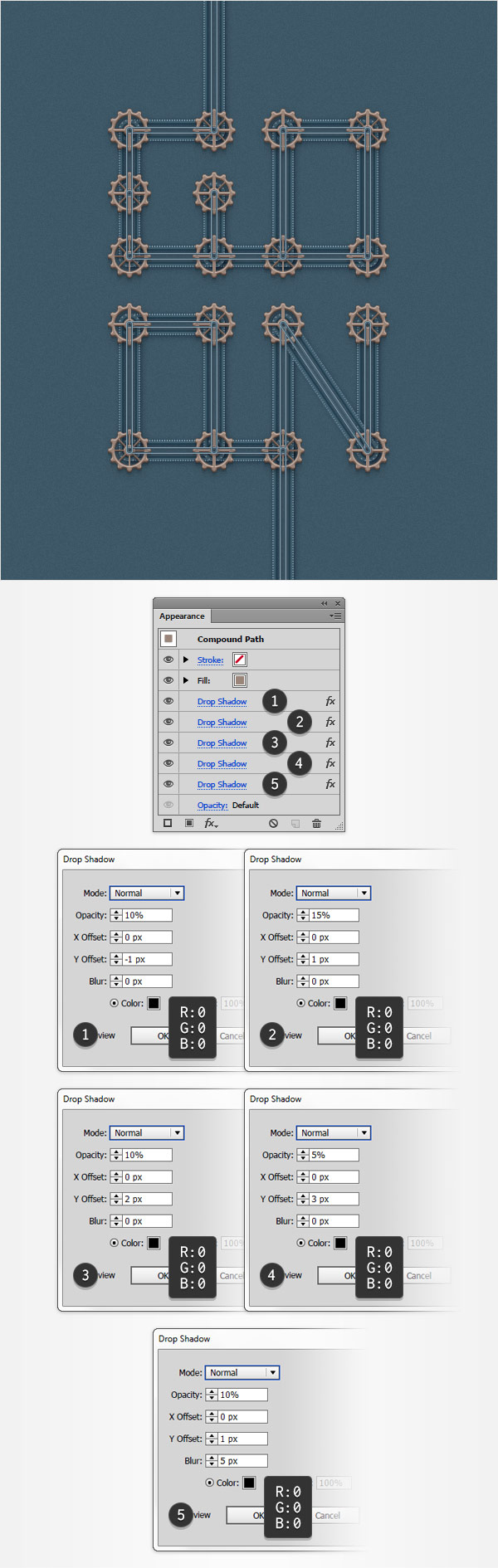 gear shading