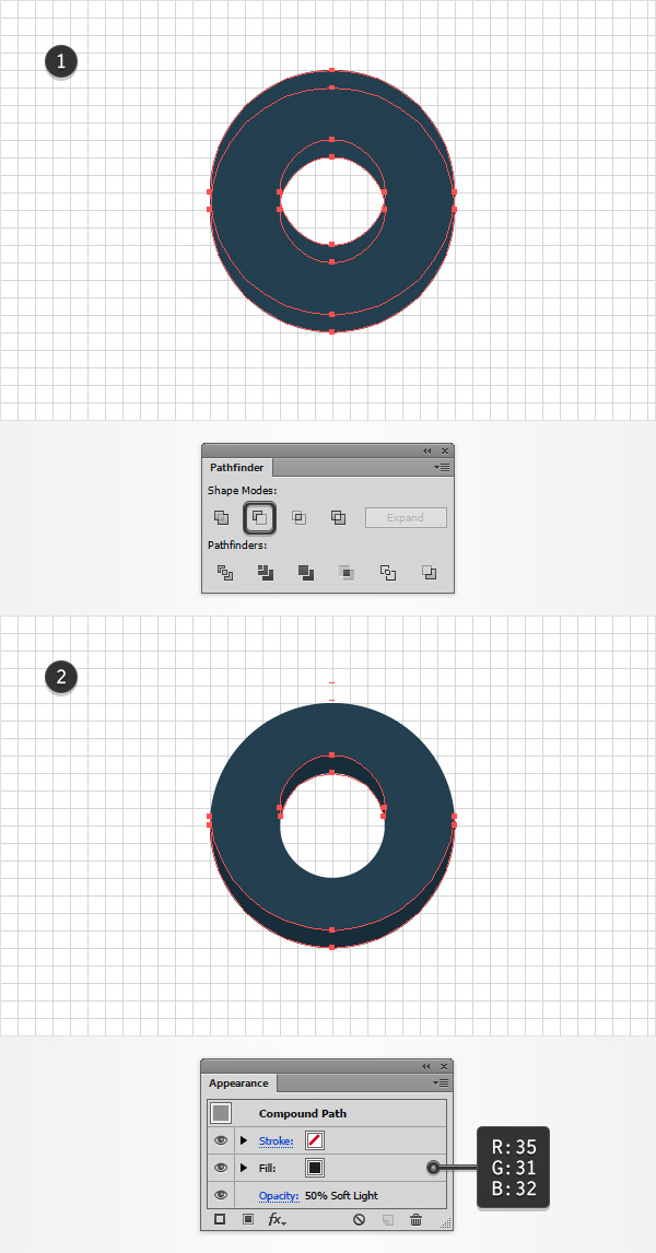 connector shading