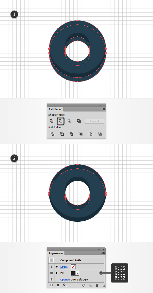 connector shading