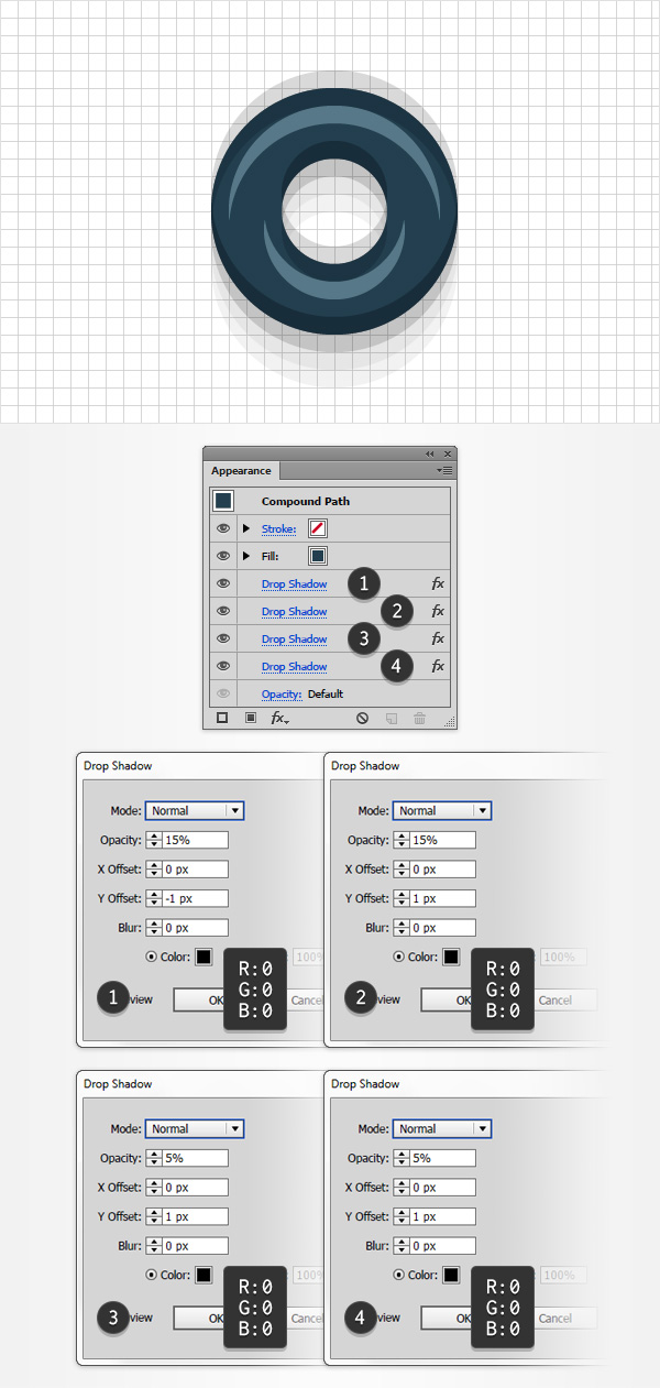 connector shading