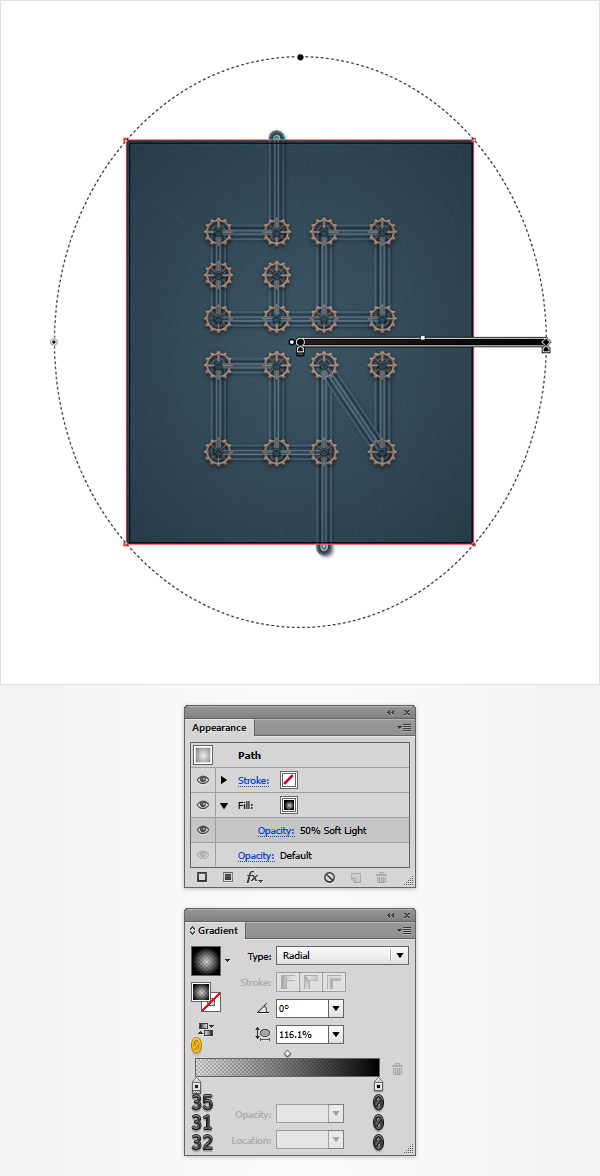 radial gradient