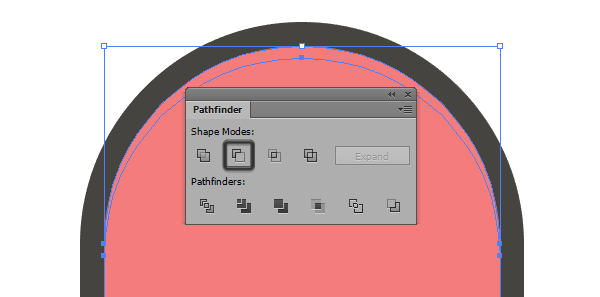 creating the skateboards second highlight using pathfinders minus front