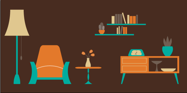 How to Create an Easy Living Room Scene in Illustrator