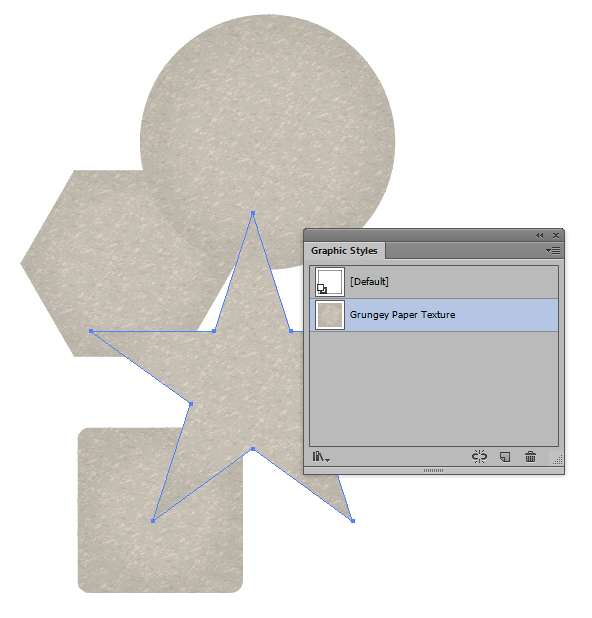 Quick Tip How to Create a Grunge Paper Texture Graphic Style in Illustrator