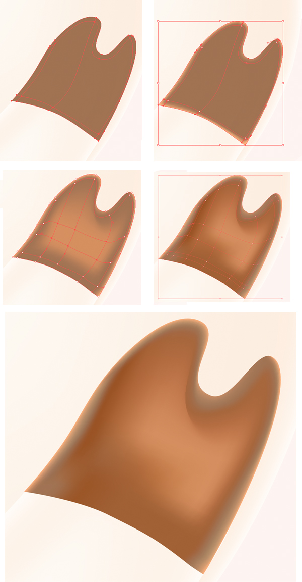 make hoof with mesh