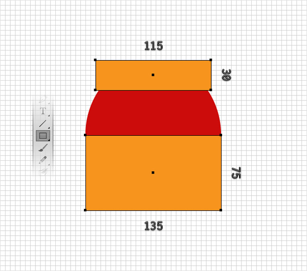 create rectangles